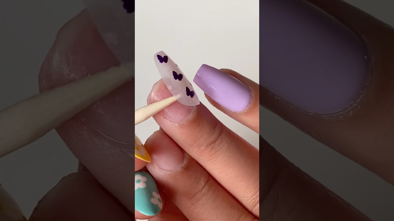 Press on nails removal 💅🏼 