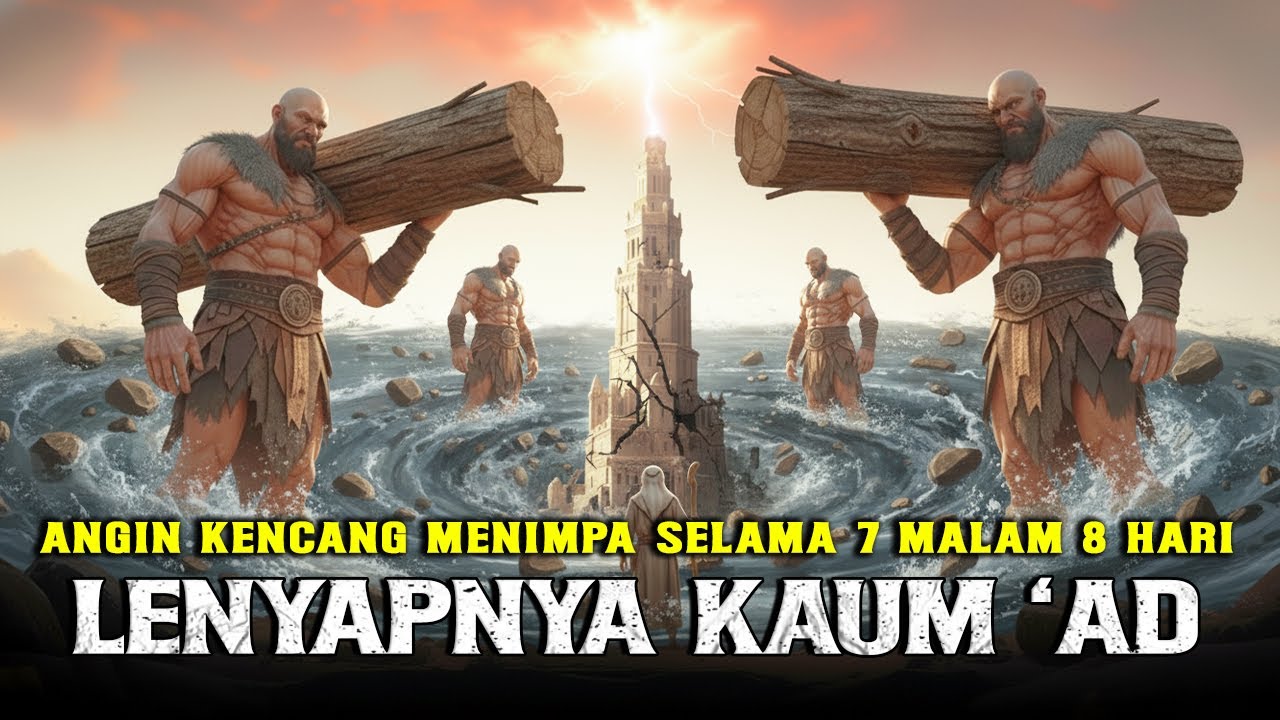 Kisah Raja Kaum 'AD | Lenyapnya Kaum Raksasa 'AD Oleh Badai Yang Dahsyat
