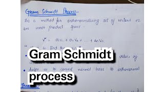 Gram Schmidt Process || Linear algebra || Urdu/ Hindi. screenshot 5