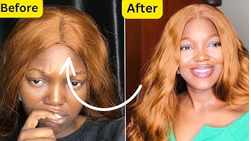 How to Make your SYNTHETIC WIG FLAT AT THE TOP| GET RID OF BUMPS ON YOUR SYNTHETIC WIG|| Wig hack