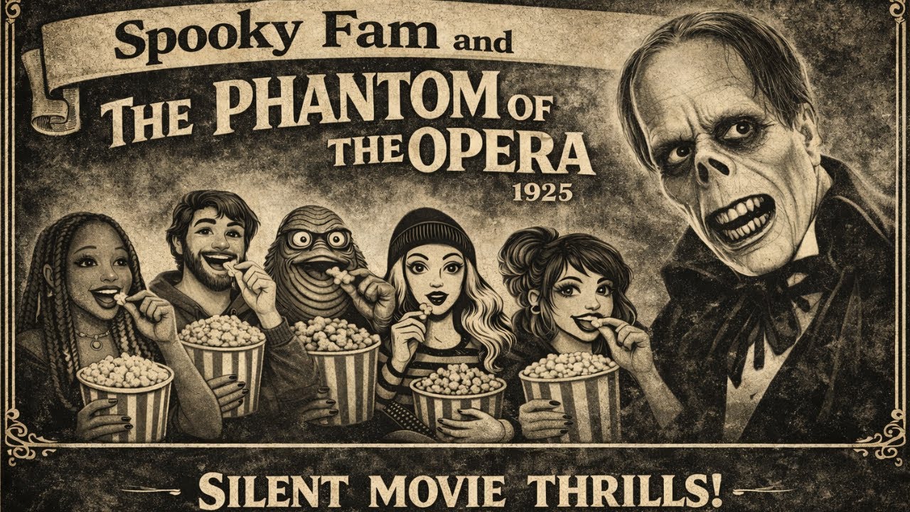 Is the Phantom STILL Scary?! (1925) | Spooky Fam Live - YouTube