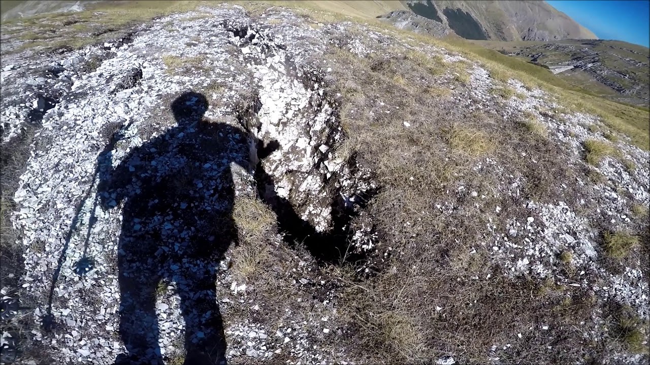 Sibillini crollo del Passo Cattivo
