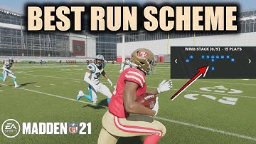 BEST MADDEN 21 RUN SCHEME! GLITCHY 3 PLAY RUN OFFENSE KILLS ANY DEFENSE! MADDEN NFL 21 TIPS