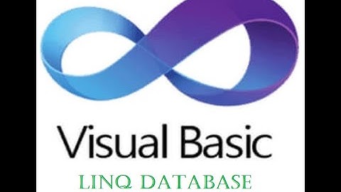 linq database in visual basic.net