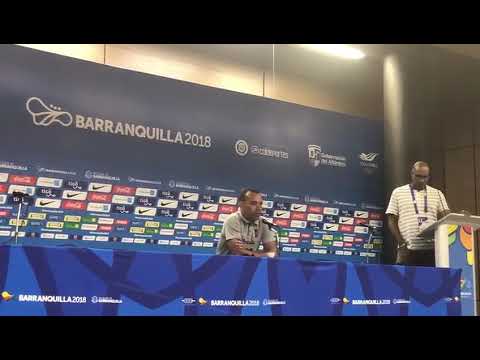 El D.T de la Selección Venezolana de Fútbol, Rafael Dudamel en rueda de prensa.. Video 3