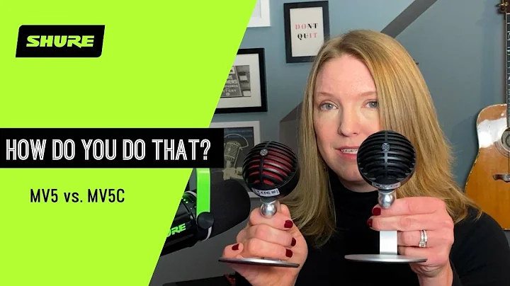 MV5 vs MV5C | Shure