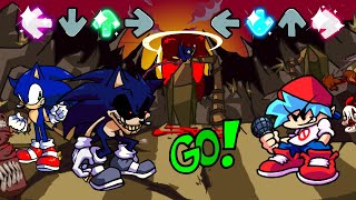 Friday Night Funkin' - Bf Vs Sonic & Sonic.exe (Obituary Retake Playable) - Vs Sonic.exe