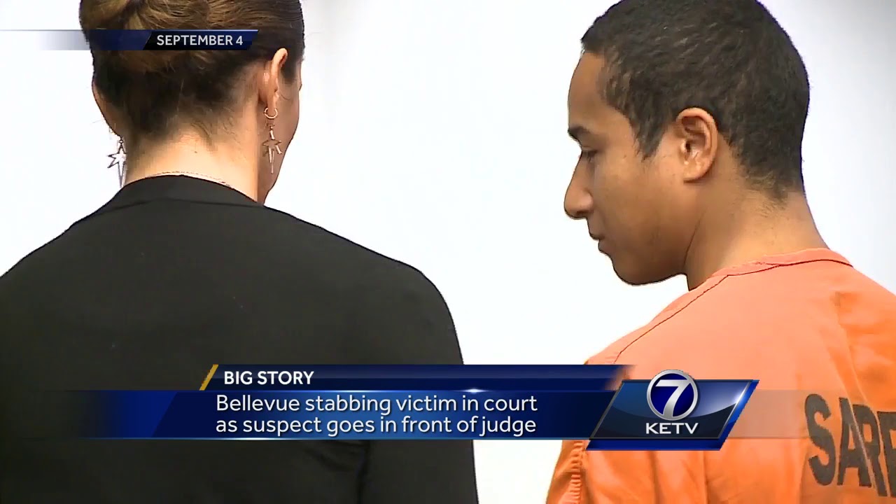 Bellevue stabbing victim in court as suspect goes in front of judge ...