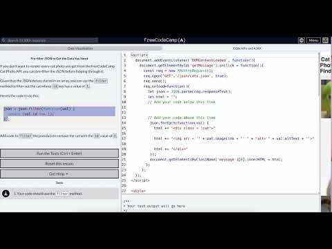 Pre Filter JSON