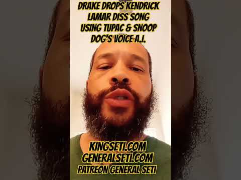 DRAKE DROPS KENDRICK LAMAR DISS SONG USING TUPAC & SNOOP DOG'S VOICE A.I.