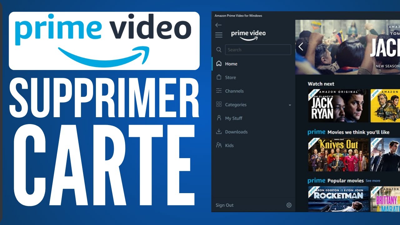 Comment Supprimer Une Carte Bancaire Sur Prime Vidéo ( 2025 ) YouTube