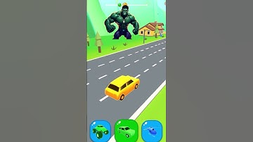 Shape-Shifting Game New Sounds & Levels 🚗 | BeamNG.drive #shorts #hulk