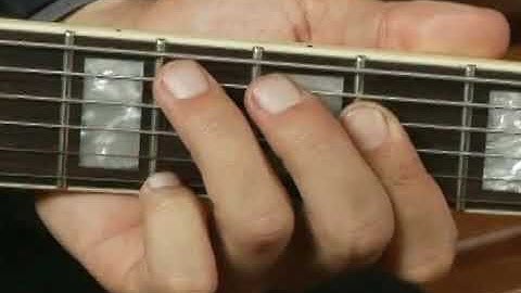 1st Inversion of B Major Guitar Chords on the Middle Bottom Strings