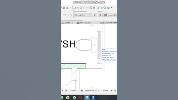 How to connect walls in archicad #architecture #satisfying #archicad #tutorial #shorts #connect