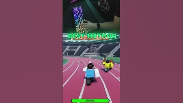 HOW TO RUN FASTER 🏃‍♂️#roblox #trackandfield