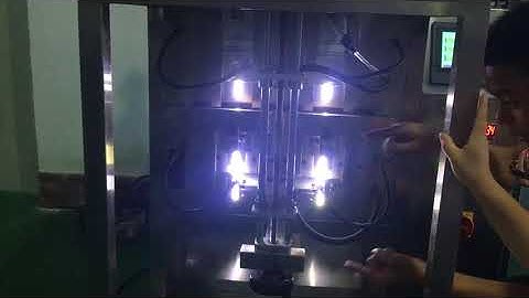 HX-200 Face Mask Filling Sealing Machine Adjust Video