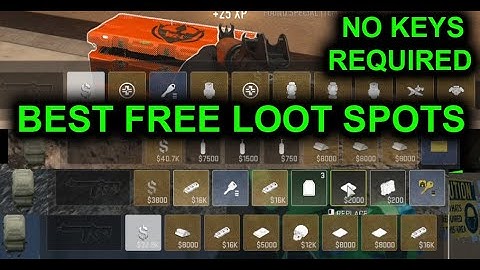 DMZ | BEST LOOT WITH NO KEY | Loot location Guide | GOD LOOT LOCATIONS IN DMZ NO KEY REQUIRED
