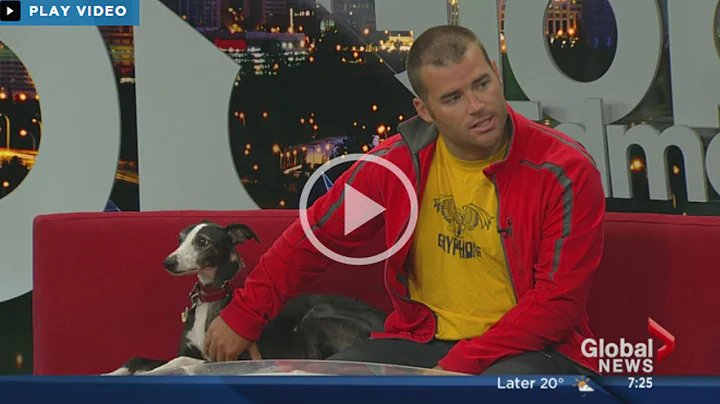 Frisbee Rob and Davy Whippet Live on Global Edmonton Morning Show 5/16/2015