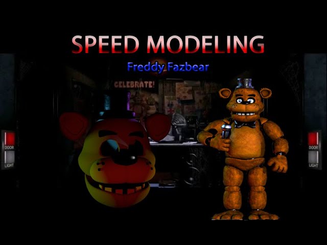 Blender Speed Modeling #10] Remaking the Map of FNaF 1 in 3D Part