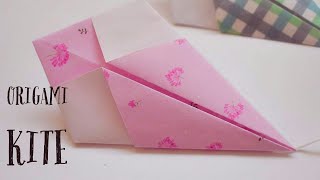 Cute Origami Kite, Making Kite out of Paper, #paperkitemaking