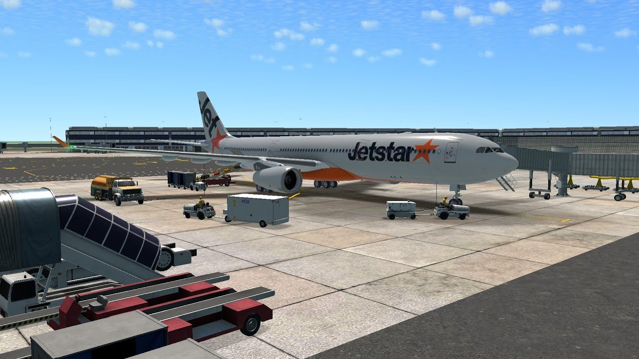 [RFS Real Flight Simulator] Jet Star A330 - 300 |Melbourne - Singapore ...