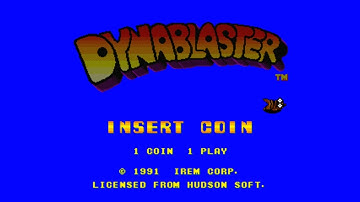 Dynablaster (Arcade) 【Longplay】