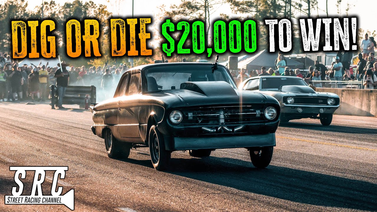 DIG OR DIE $20,000 TO WIN! Insanely Tough 75 car Field! - YouTube