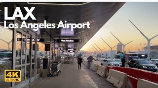 2022, LAX, Walking All TerminalsLos Angeles International Airport California[4K]