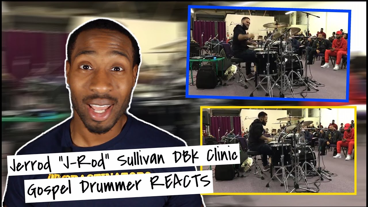 Gospel Drummer REACTS to J-Rod Sullivan at DBK clinic after NAMM