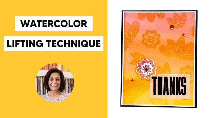 Learn Watercolor Lifting with Lisas Stamp Studio