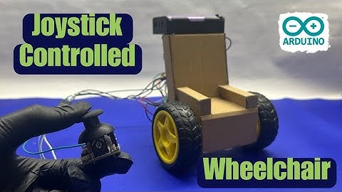 DIY Joystick Controlled Wheelchair using Arduino! ♿🎮 (Live Demo)