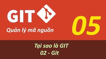 Quản lý mã nguồn với GIT - Bài 5 Tại sao là GIT - Git