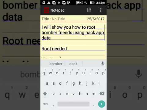 Easiest way to hack bomber friends