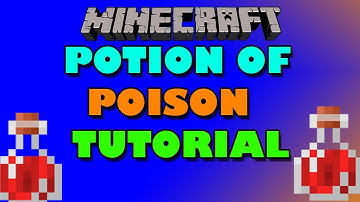 How to make a splash potion of poison in MINECRAFT easy (HD) (REMAKE)