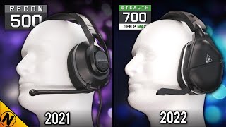 Turtle Beach Stealth 700 vs Recon 500 Gaming Headset | Direct Comparison