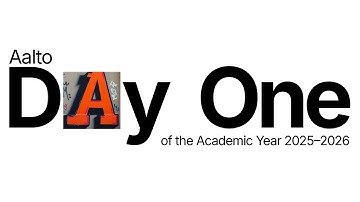 Aalto Day One – opening of the academic year 2025–2026