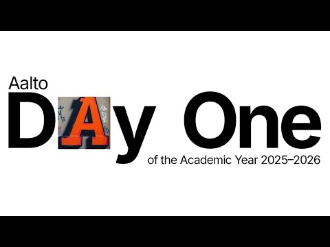 Aalto Day One – opening of the academic year 2025–2026