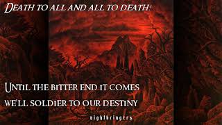 The Black Dahlia Murder - Kings of the Nightworld (lyric video) Resimi