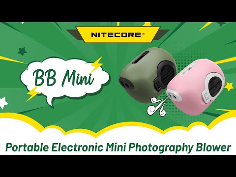 Nitecore BB Mini - USB-C Rechargeable Portable Duster