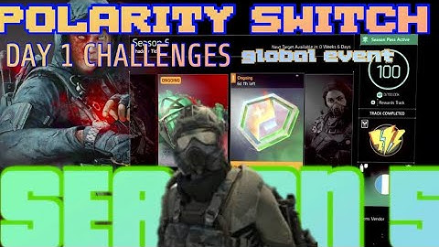 #DIVISION 2 POLARITY SWITCH GLOBAL EVENT CHALLENGES DAY 1 REVIEW SEASON 5 GUIDE