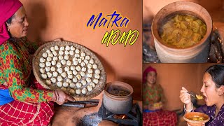 Matka Mo:Mo || यसरी पकाउनुहोस् माटोको भाडामा मःम   || Village cooking Nepal || Kanchhikitchen