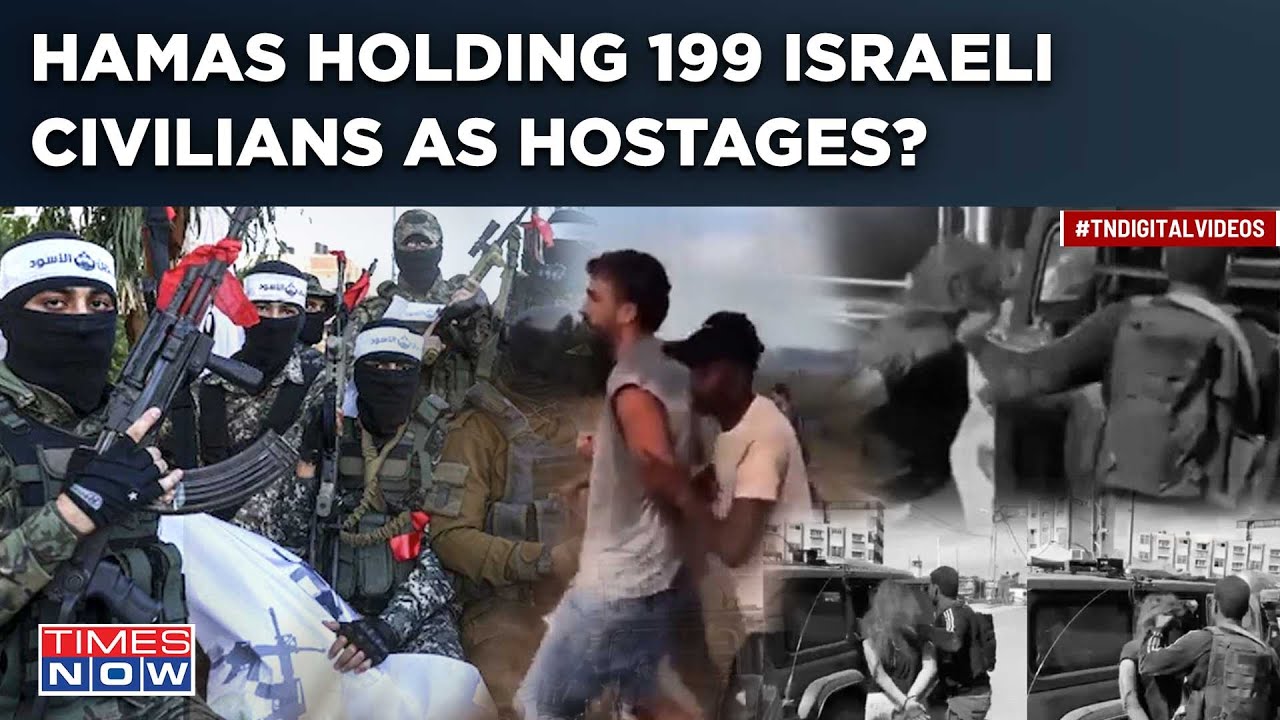 Hamas Holding 199 Civilians As Hostage In Gaza Strip, Confirms Israel |  What Options Does IDF Have? - YouTube