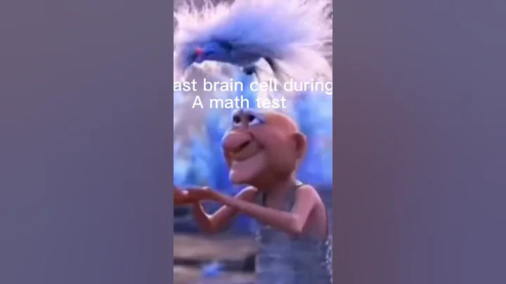 My last brain cell during a math test 🧠🧬🫣 #fyp