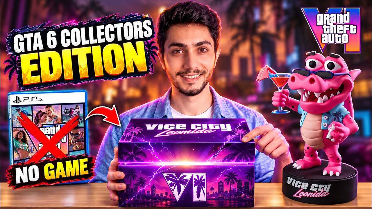 Video thumbnail for GTA 6 Collector's Edition Doesn't Include the GAME?