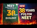 NEET ke liye Best PYQ 📚 | 38 Years Biology Full Plan #neet #neet2026 #neetbiology #pyq