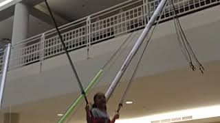 Lizzy crazy bungee bouncing