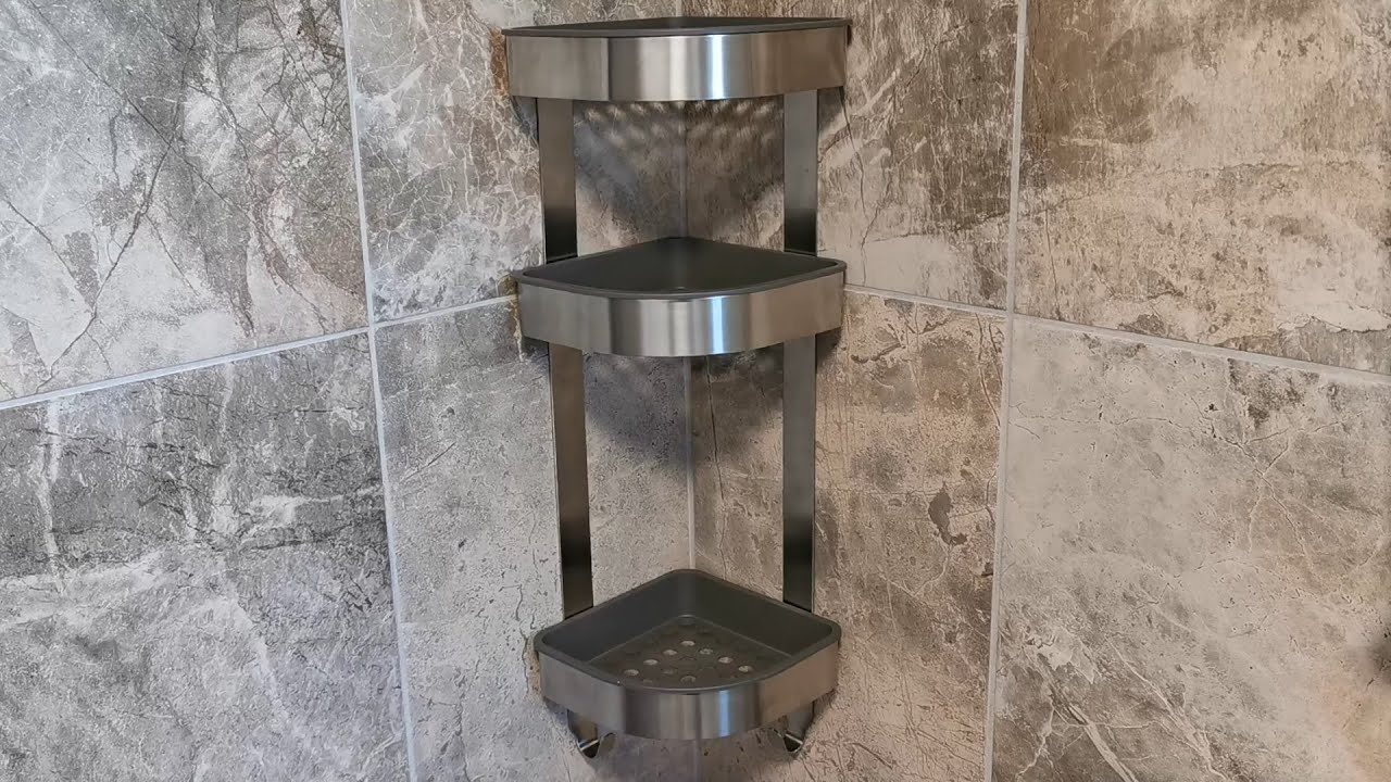 BROGRUND Towel holder, 3 bars, stainless steel - IKEA
