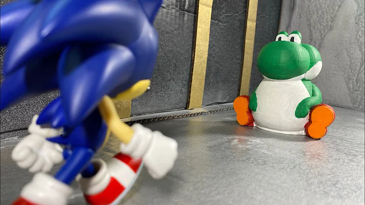 Sonic vs Beeg Yosh (Sonic Stopmotion) (Sonic 30th Anniversary)