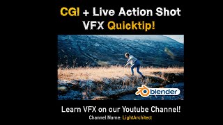 ✅ VFX Quicktip: Match the CGI lighting to your shot! #shorts