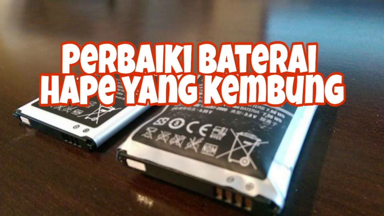 Uji coba Memperbaiki baterai HP yang kembung